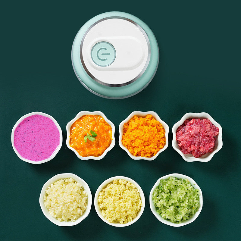 Mini Electric Food Chopper & Garlic Grinder