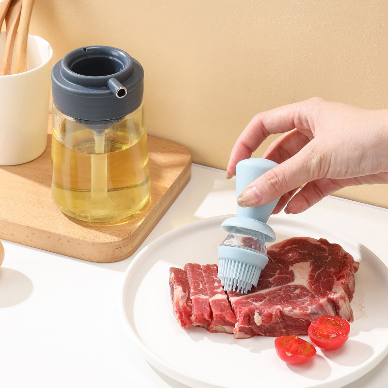 Silicone Oil Brush Kitchen Pancake With Bottle