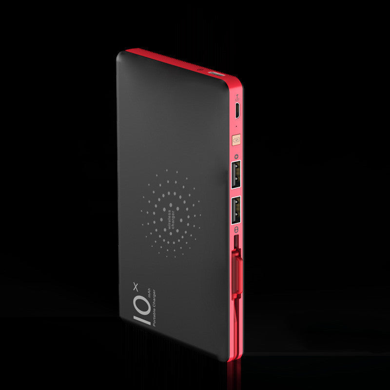 Digital Display Power Bank Small Portable 10000mAh Wireless Charger