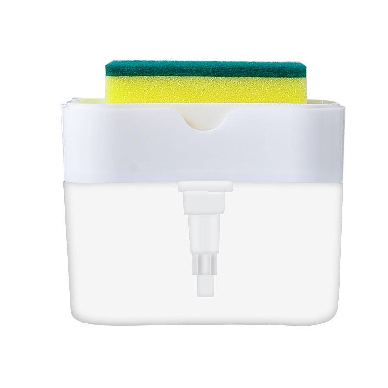 2-in-1 Soap Dispenser & Sponge Caddy