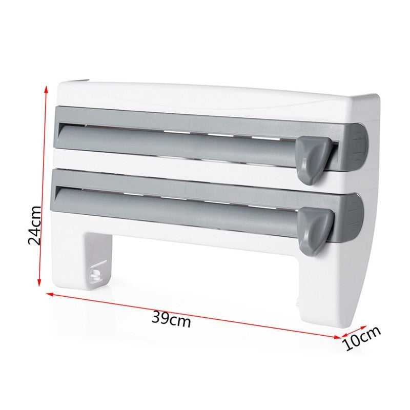 4-in-1 Kitchen Roll & Wrap Dispenser