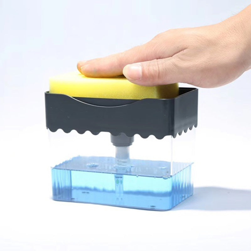 2-in-1 Soap Dispenser & Sponge Caddy
