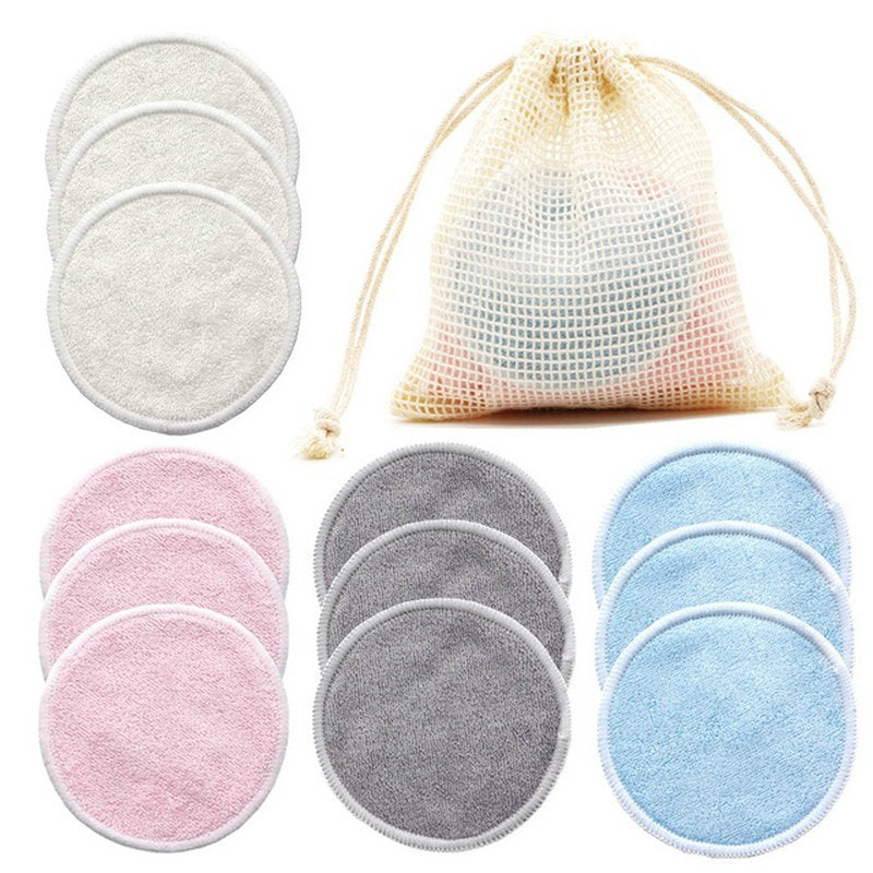 12PC Reusable Cotton Makeup Remover Pads